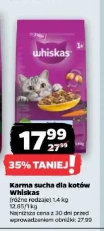 Karma sucha dla kotów Whiskas