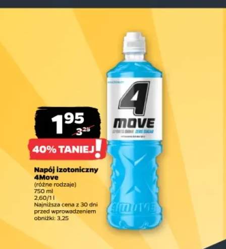 Napój izotoniczny 4Move