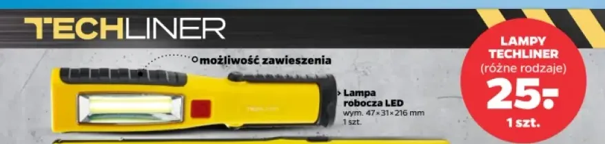 Lampa robocza LED Techliner