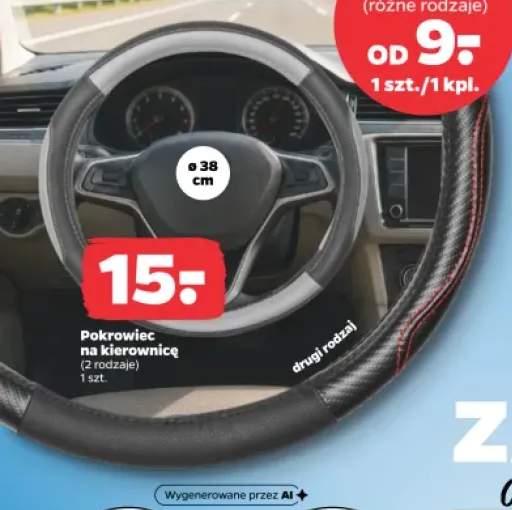 Pokrowiec na kierownicę Edynic