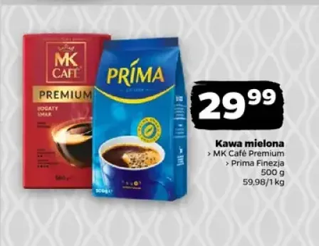 Kawa mielona Prima Finezja +1 wariant