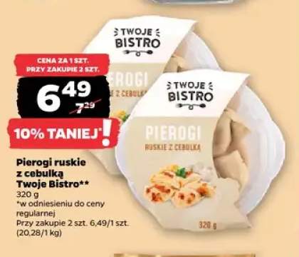 Pierogi ruskie z cebulką Twoje Bistro