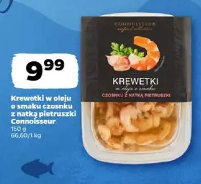 Krewetki w oleju o smaku czosnku z natką pietruszki Connoisseur