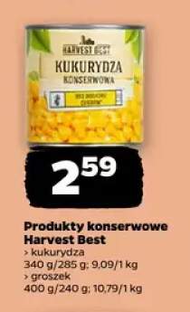 Produkty konserwowe Harvest Best kukurydza +1 wariant