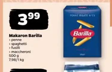 Makaron Barilla spaghetti +3 warianty