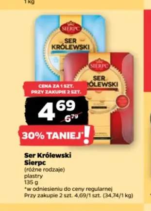 Ser Królewski w plastrach Sierpc
