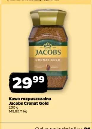Kawa rozpuszczalna Jacobs Cronat Gold