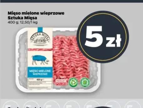Mięso mielone wieprzowe Sztuka Mięsa