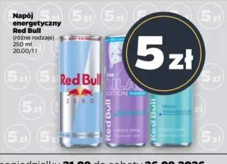 Napój energetyczny Red Bull