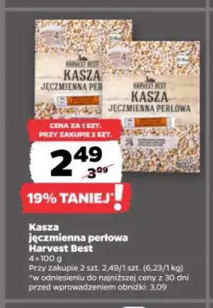 Kasza jęczmienna perłowa Harvest Best