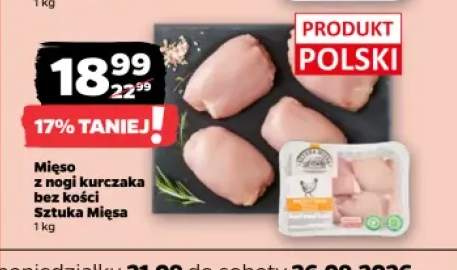 Mięso z nogi kurczaka bez kości Sztuka Mięsa