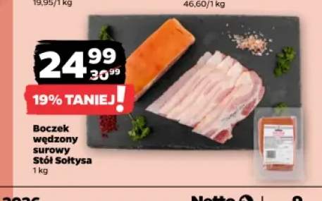 Boczek wędzony surowy Stół Sołtysa