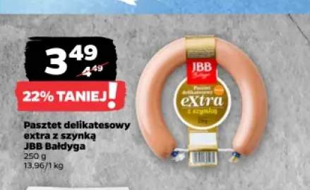 Pasztet delikatesowy extra z szynką