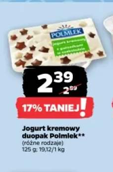 Jogurt kremowy 2-pak Polmlek