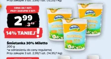 Śmietanka Miletto 30%