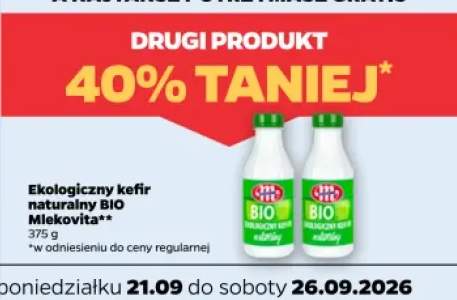 Ekologiczny kefir naturalny BIO Mlekovita