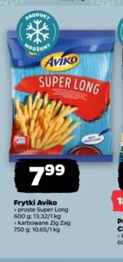 Frytki proste Super Long Aviko +1 wariant
