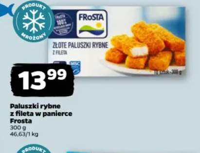 Paluszki rybne z fileta w panierce Frosta