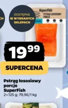 Pstrąg łososiowy porcje SuperFish 2-pak 125 g