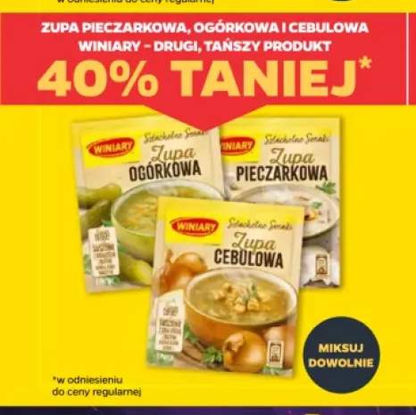 Zupa pieczarkowa Winiary +2 warianty