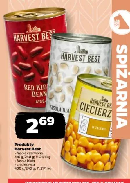 Fasola czerwona Harvest Best +2 warianty
