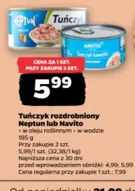 Tuńczyk rozdrobniony w oleju roślinnym Neptun +3 warianty