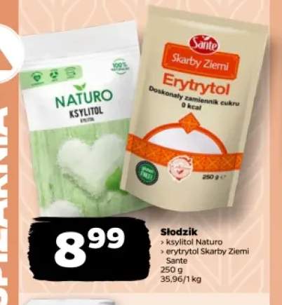 Słodzik ksylitol Naturo +1 wariant