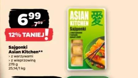 Sajgonki z warzywami Asian Kitchen +1 wariant