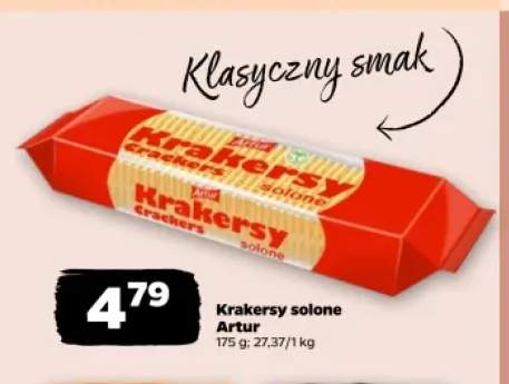 Krakersy solone Artur