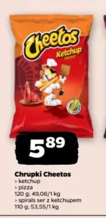 Chrupki Cheetos ketchup +2 warianty
