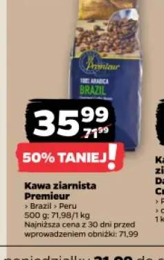 Kawa ziarnista Premieur Brazil +1 wariant