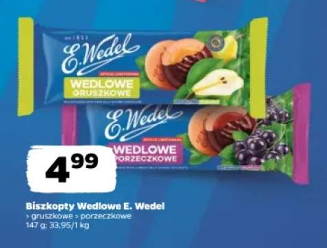 Biszkopty Wedlowe gruszkowe +1 wariant