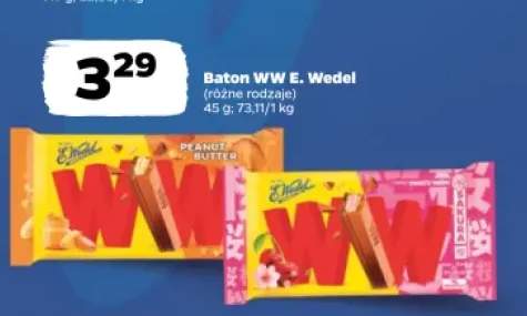 Baton WW Peanut Butter +1 wariant