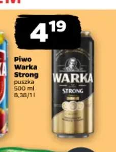 Piwo Warka Strong