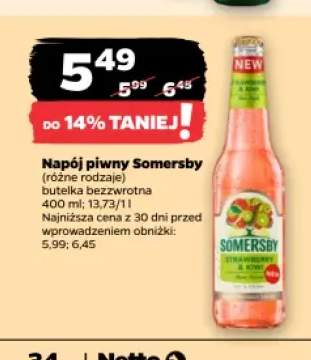 Napój piwny Somersby