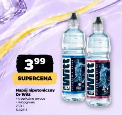 Napój hipotoniczny Dr Witt tropikalne owoce +1 wariant