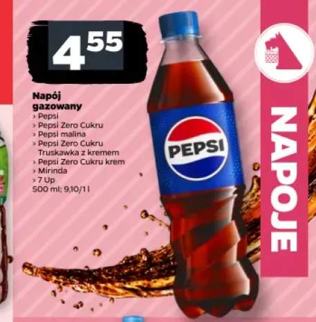Napój gazowany Pepsi +6 wariantów