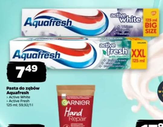 Pasta do zębów Aquafresh Active White +1 wariant