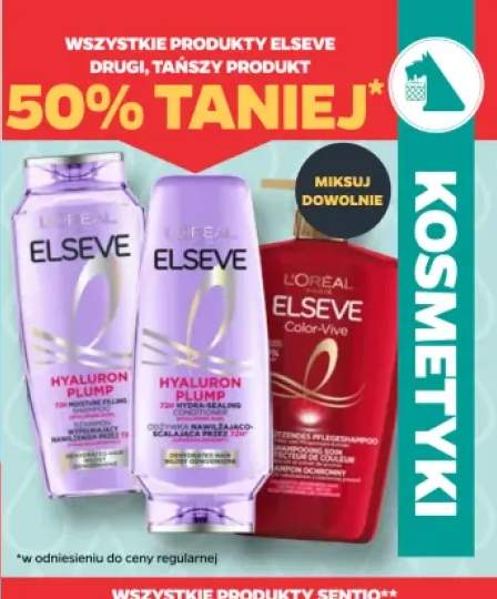 Szampon do włosów Elseve Hyaluron Plump +3 warianty