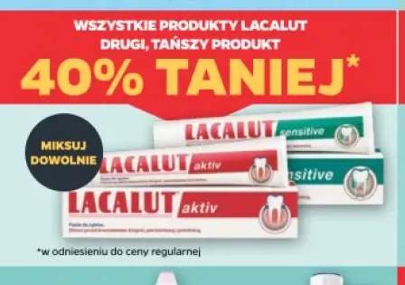 Produkty Lacalut +2 warianty