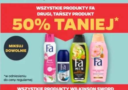 Produkty Fa +4 warianty