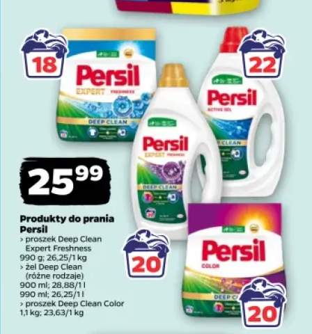 Żel do prania Persil Deep Clean Expert Freshness +3 warianty