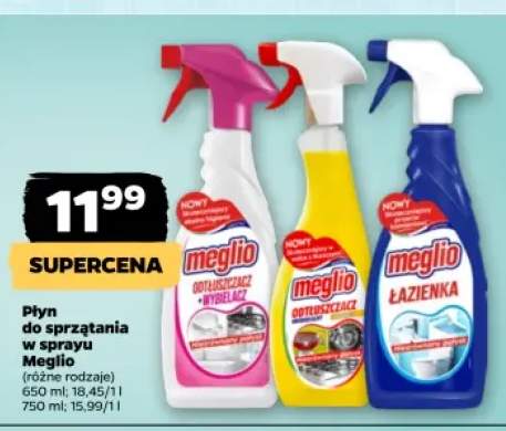 Płyn do sprzątania w sprayu Meglio