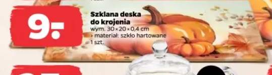Szklana deska do krojenia 30x20x0,4 cm