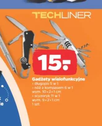 Scyzoryk 11 w 1 Techliner +2 warianty