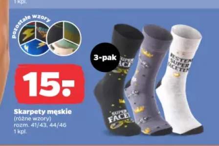 Skarpety męskie 3-pak