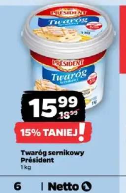 Twaróg sernikowy Président