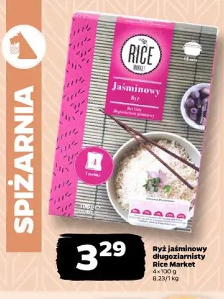 Ryż jaśminowy długoziarnisty Rice Market