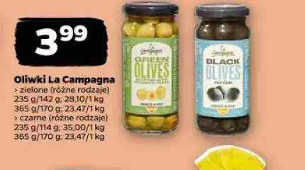 Oliwki La Campagna czarne +1 wariant