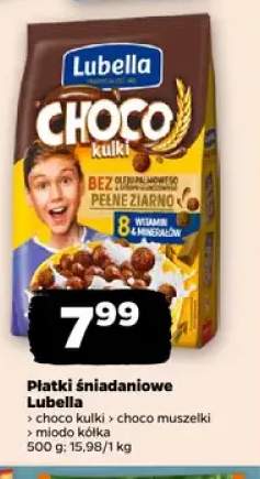 Płatki śniadaniowe Lubella choco kulki +2 warianty